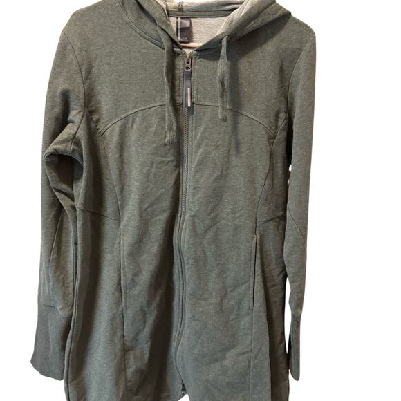 Mondetta Green Zip-Up Hoodie Size Large - Picture 3 of 9